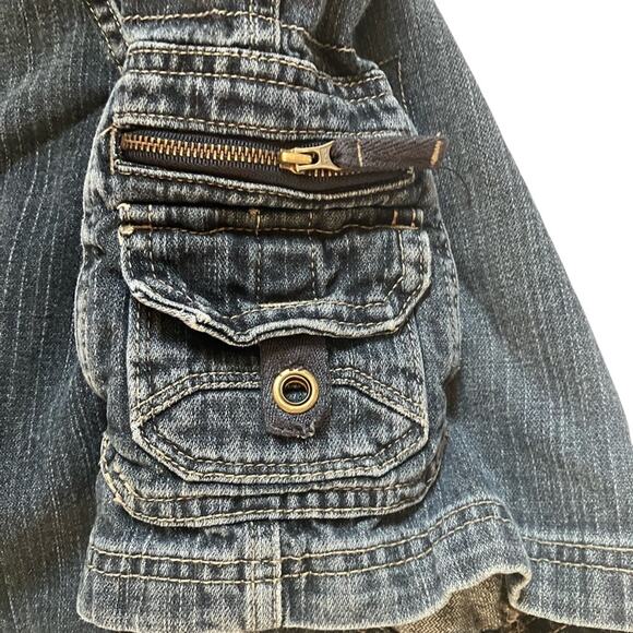 Wrangler Blue Cargo Shorts Kids 10 reg - Picture 6 of 6